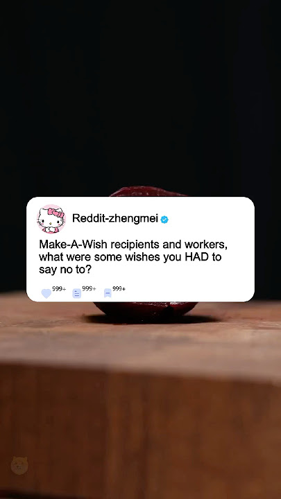 Make-A-Wish recipients and workers, what were some wishes you HAD to say no to?#reddit #story