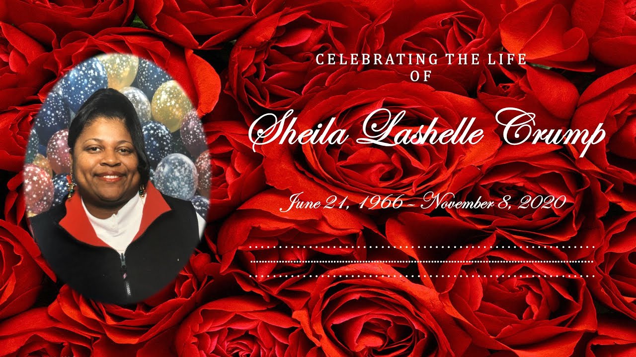 Sheila Crump Funeral Service - YouTube