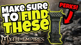 WHERE And HOW To Find PERK POINTS!: Myth of Empires Survival RPG screenshot 4
