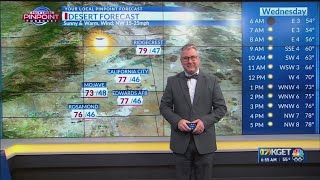 Warming trend to continue into the weekend