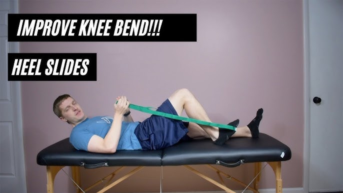 Supine Heel Slides – Post-stroke Exercise 