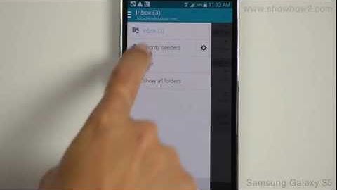 Samsung Galaxy S5 - Set Up Email