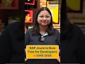 SAP Joule Is Now Free for Developers - Until 2026 | ZaranTech #shorts