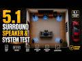 5.1 Surround Sound Speaker Test | Full System Check & 5.1 Channel Demo | Hear Every Channel Clearly