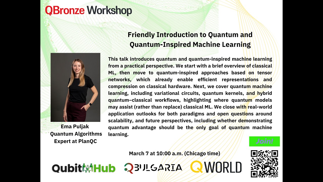 Friendly Introduction to Quantum and Quantum-Inspired Machine Learning
