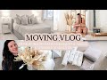 MOVING VLOG | DUSK BEDDING, PAMPAS BOUQUET & AIRING CUPBOARD MAKEOVER