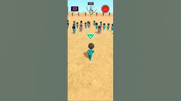 the most popular squid game 3D k sniper challenge #jondada #squidgame