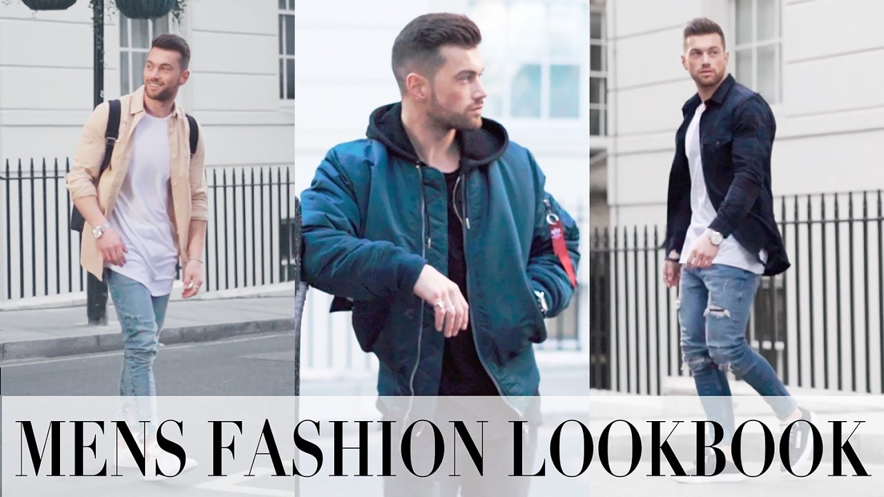 MENS SPRING LOOK BOOK | Ali Gordon - YouTube