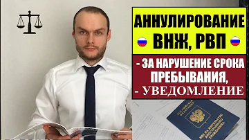 Можно ли въехать в Россию после аннулирования ВНЖ