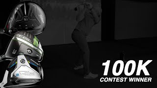 FAIRWAY WOOD FITTING // 100K CONTEST WINNER // More Distance & Accuracy