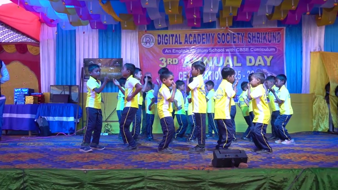 GROUP DANCE | FIVE LITTLE FINGER | DIGITAL ACADEMY SHRIKUND |
