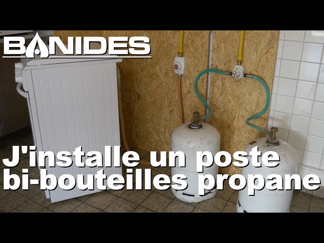 Coupleur inverseur automatique pour installation bi-bouteilles propane