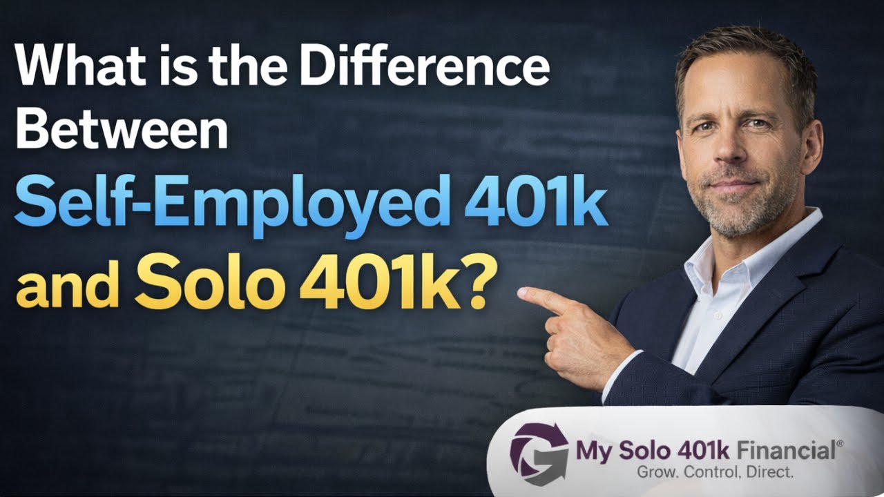 What is the Difference between Self-Employed 401k and Solo 401k? - YouTube