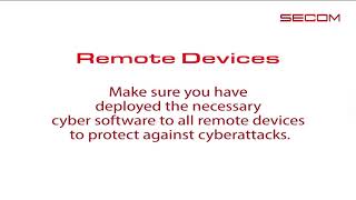Cyber Security for Remote Devices | Emergency Preparedness for Businesses | Secom, LLC screenshot 2