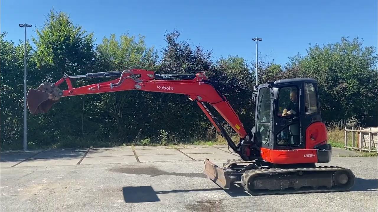 Kubota U554 Auction 402262509 YouTube