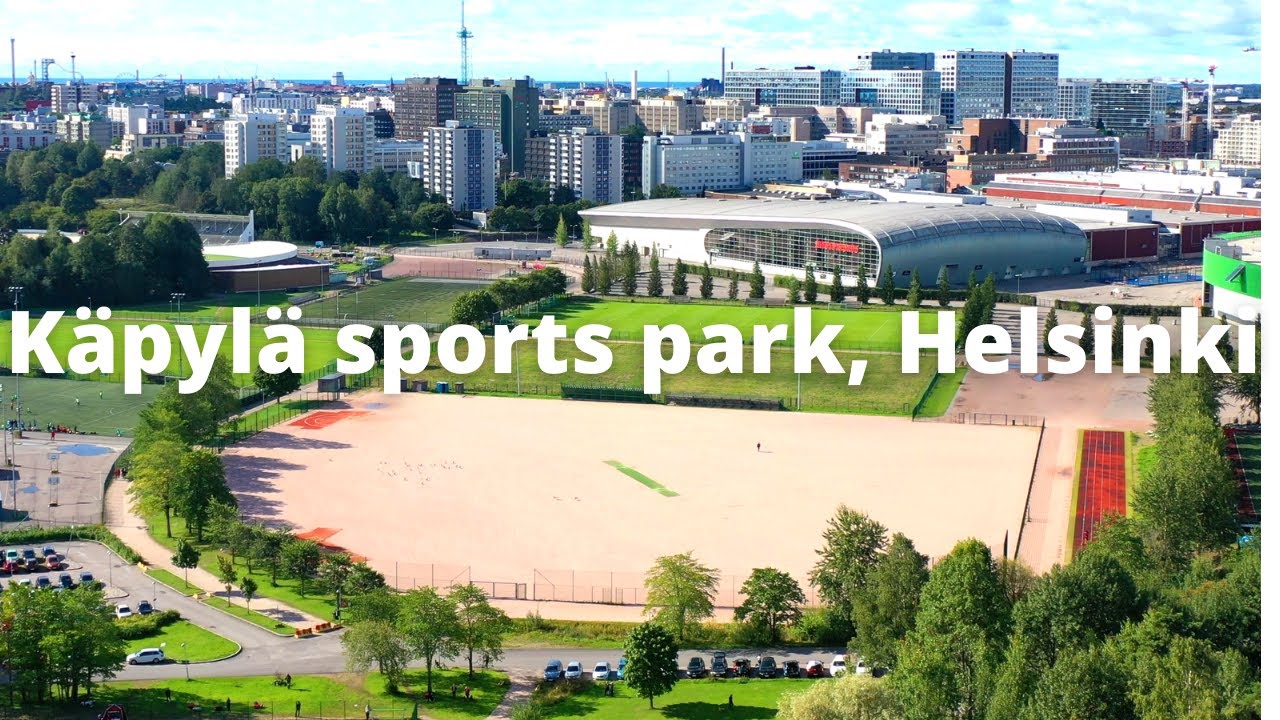 Käpylä sports park, Helsinki, 4K Drone Video - YouTube
