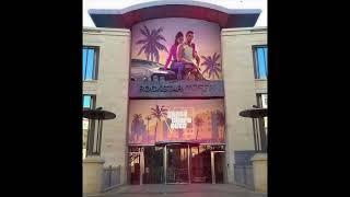 Gta Gtabillboard Advertising Concept Rockstar North Entrance Edinburgh, Scotland