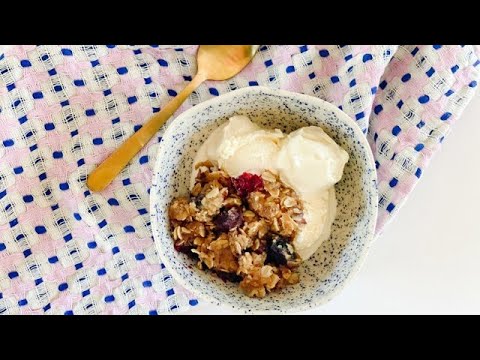 How To Make Oat Crumb Topping For Fruit Crumbles | Pantry Recipe | Kelsey Nixon | Rachael Ray Show