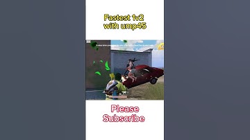 Fastest 1v2 with ump45 ever | #bgmi #pubgmobile #viral #shorts #shortvideo #viralshort