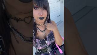 What do you think of this outfit shein hottopic dollskill platformshoes purse fashion ootd