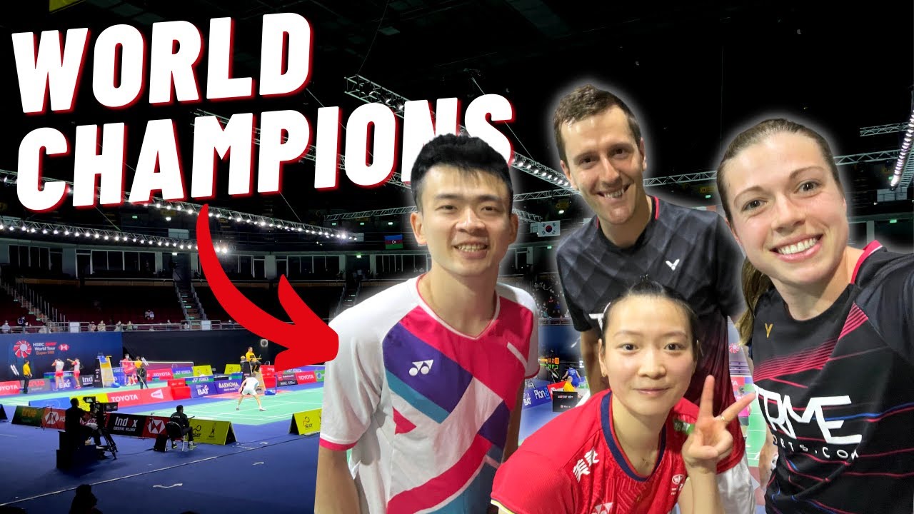 Playing Against Current World Champions! Thailand Open 2022 Vlog 🏸