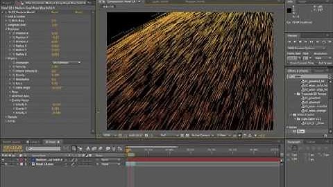 Create Rain - After Effects Tutorial