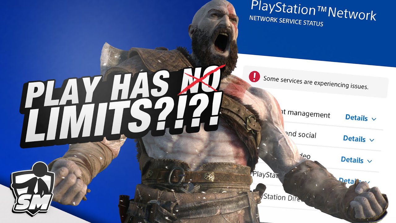 Play Has Limits... PlayStation Network Outages
