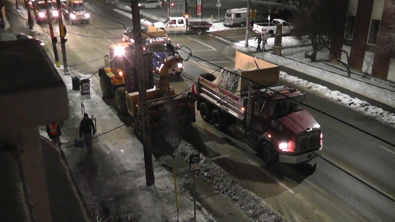 City Street Snow RemovalCalgary, Alberta YouTube