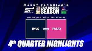 Pasay Voyagers vs. Imus Yangkee - 4th Quarter Highlights