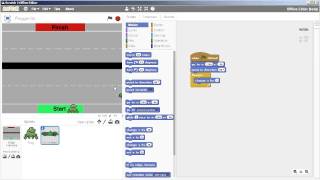 Scratch 2 - Frogger 04 - First Car is Moving