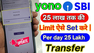 Sbi Yono Mein Online Transfer Ki Limit Limit Kaise Badhaye |Yono Me Maximum Limit Kaise Badhaye 2024