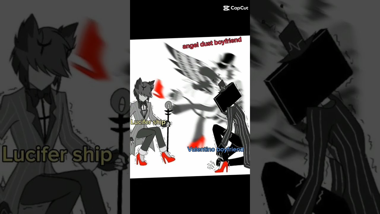 Them Vs There Boyfriend Short Hazbinhotel Huskdust Radioapple Staticmouth Ship