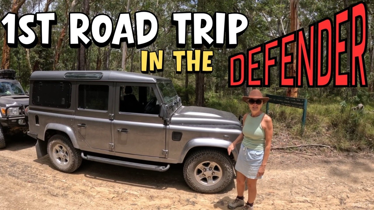Первое путешествие на нашем Land Rover Defender (внедорожные трассы, кемпинг и водопады) Overland...
