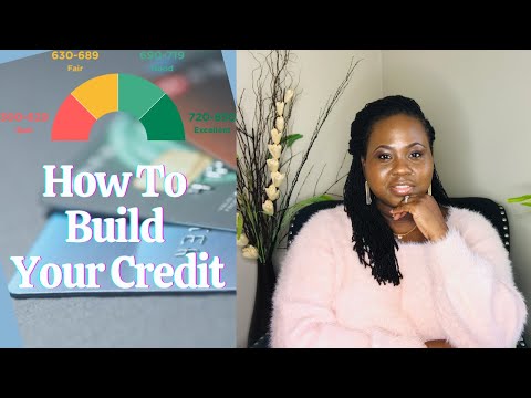 HOW TO BUILD YOUR CREDIT