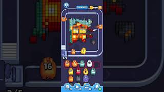 Train puzzle 🚂✨ #pixelflow #level658 #puzzle #gaming Subscribe for more levels!