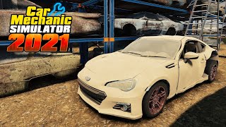 Subaru BRZ Restoration - Car Mechanic Simulator 2021 screenshot 4