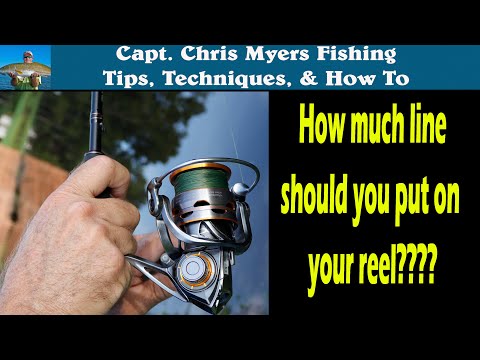Spinning Reel Tips - Filling the Spool with Line (How Much?) 