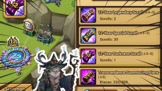 Summoning All My 12th Year Scrolls For Old Wood  Summoners War