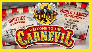 Spirit Halloween 2024 ANIMATRONIC NAMES REVEALED + SPIRIT CARNEVIL CONFIRMED | Spirit Halloween 2024