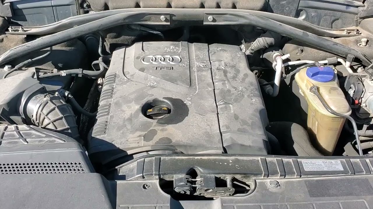 2009 To 2017 Audi Q5 A/C Low Pressure Valve Port Location - Use To Recharge Refrigerant - HVAC