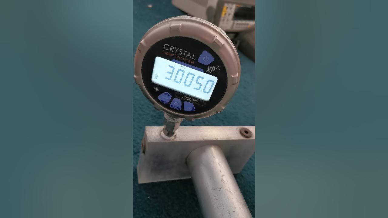 Ametek jofra 350 bar pressure calibrator testing YouTube