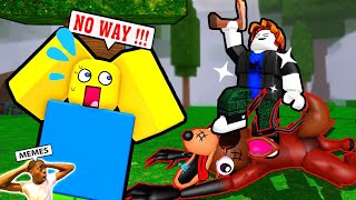 99 Nights in the Forest OWL ENTITY & SNOW BIOME UPDATE is CRAZY - Roblox Funny Moments (MEMES)