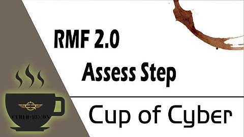 RMF2070 CUP OF CYBER – RMF Assessment Step.