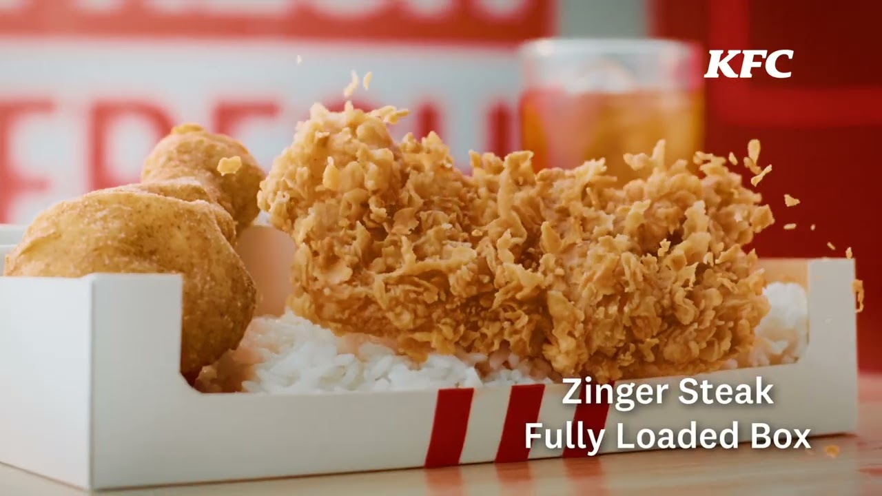 KFC Zinger Steak Fully Loaded Box