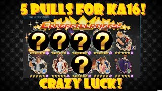 5 Lucky Pulls for Key Art 16 EX! - KHUx F2P