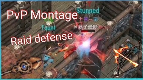 Frostborn | PvP Montage and epic raid defense