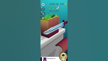 ASMR Slicing Gameplay Level 18 #Shorts