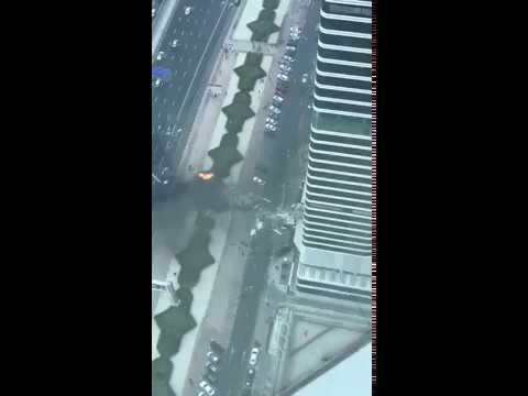 wind storm in dubai 2017 - YouTube