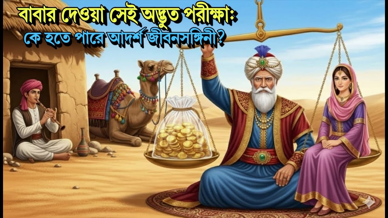 এক মুদ্রার আসল দাম ও একজন নেককার স্ত্রীর গল্প || Hamadan Voice