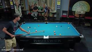 DovLin's Pool 8Ball Sunday Tournament May 12th 2024. Finals Srinivas vs Namit.